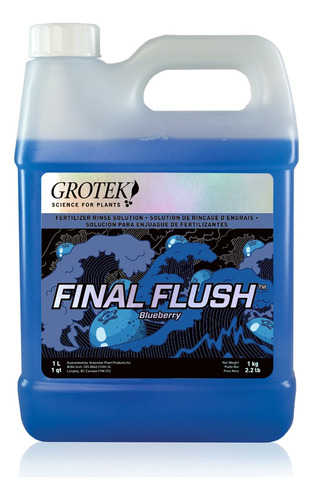 Final Flush Blueberry Scent 1l - Grotek