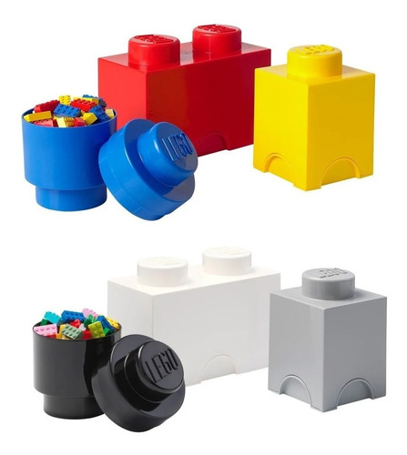 Lego Bloque Apilable Organizador Contenedor Multi Pack X3 Color Classic