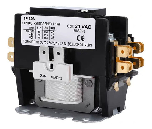 Contactor Definitivo Un Solo Polo 1 Poste 20-30 Amperio Ca V