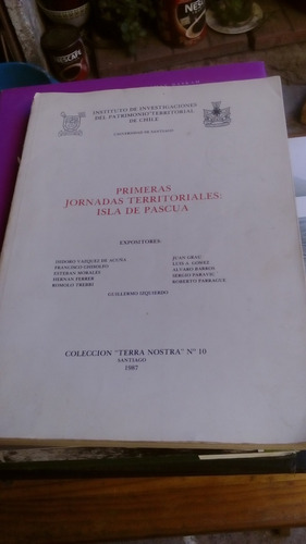 Primeras Jornadas Territoriales: Isla De Pascua 