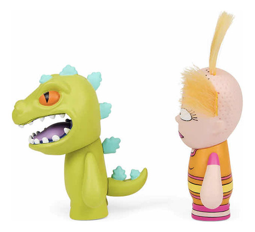 Cynthia Y Reptar 2pack Rugrats Kidrobot Sellados Nickelodeon