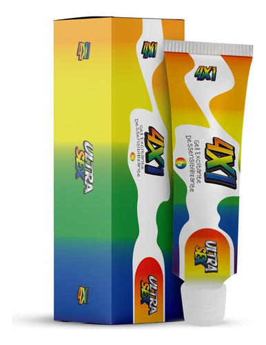 Gel 4x1 Anestésico Anal Unissex Efeito Rapido 1un - Ultrase