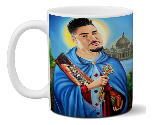 Tazas De Cerámica Ricardo Fort Santo Exclusiva Articulo F 56