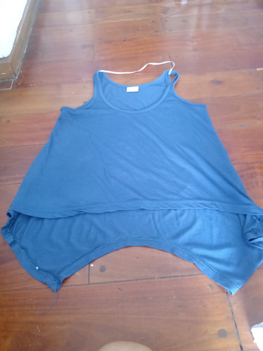 Musculosa Azul Normandie T M Remera 