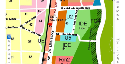 Terreno En Venta Sobre Avenida Libertador En Vicente López