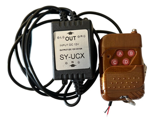 Modulo De Control Estroboscópico Inalámbrico Para Led Marrón