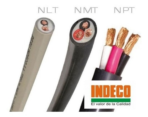 Cable Vulcanizado 2 X14 Indeco , Metro Y Rollo