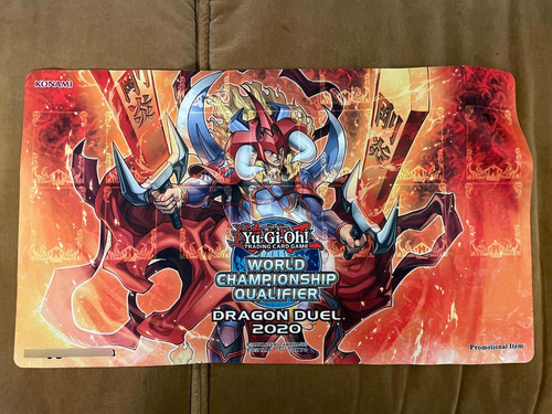 Flame Swordman Championship Qualifier Yugioh Playmat