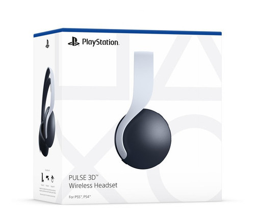 Imagen 5 de 7 de Audífonos gamer inalámbricos PlayStation Pulse 3D CFI-ZWH1 blanco y negro
