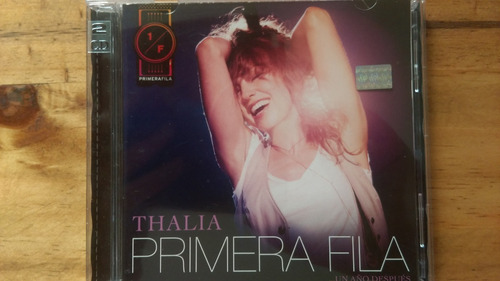 Thalía - Primera Fila - Un Año Después Cd/dvd Con Cancionero