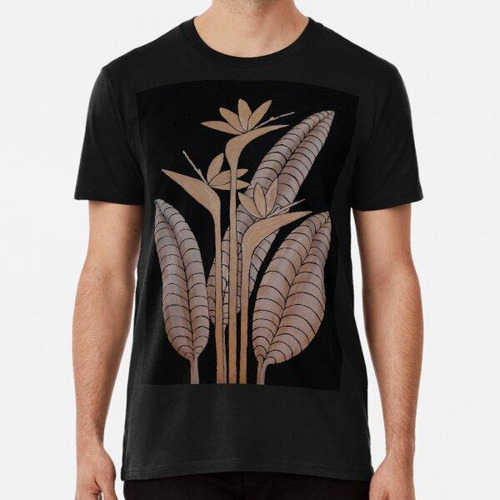 Remera Strelitzia Zen Oriental, Arte De Miguel Matos Oficial