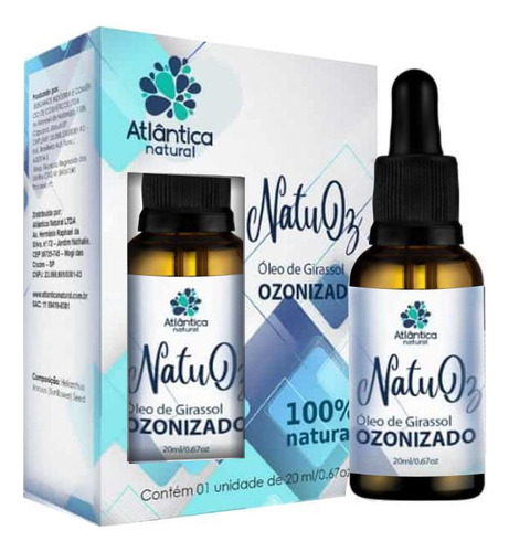 Antiacne Atlântica Natural Natuoz 20 Ml