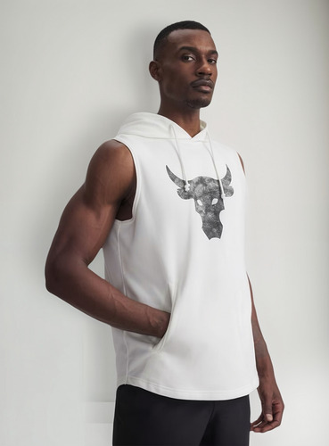 Sudadera Concapucha Under Armour Project Rock Terry Original