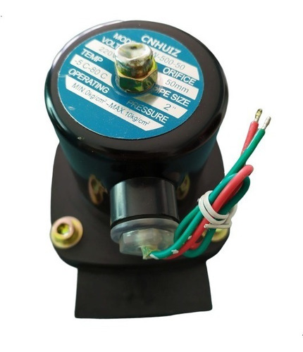 Imagen 1 de 3 de Valvula Solenoide 220 2'' Pulgada Electrovalvula Dn50 Nc