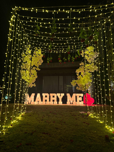 Alquiler Letras Luminosas Eventos Fiestas 15 Años Boda Deco