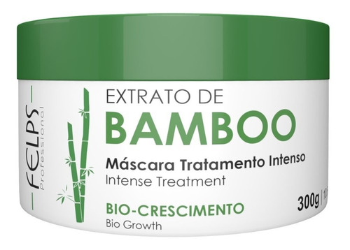 Imagem 1 de 1 de Felps Máscara De Tratamento Extrato De Bamboo 300g