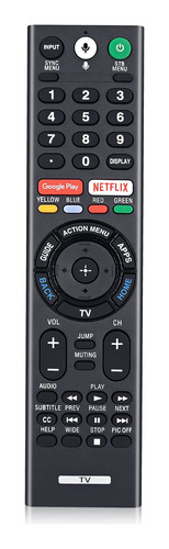 Control Remoto Voz Repuesto Para Sony Smart Tv