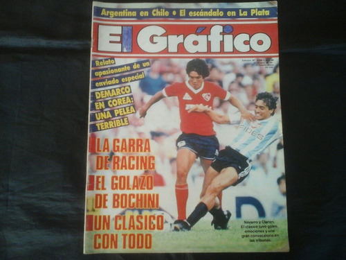 Revista El Grafico # 3504 - Tapa Independiente/racing