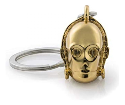 Llavero Star Wars Royal Selangor C-3po Chapado En Oro (usa)