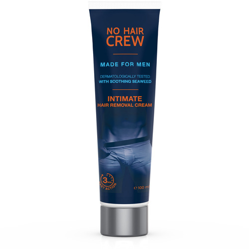 No Hair Crew intimate crema depilatoria íntima para hombre 100ml