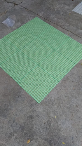 Imagen 10 de 10 de Venecitas Biseladas Color Verde 2x2 Para Piletas