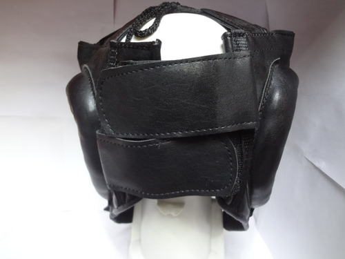 Imagen 3 de 6 de Careta Con Barra Protectora Bl Piel Palomares Piel Fpx