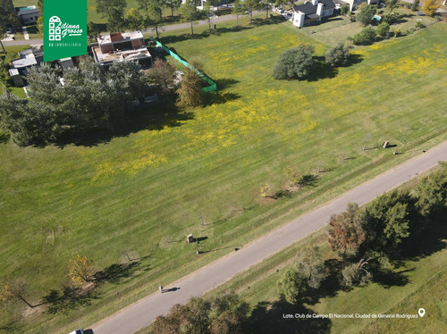 Venta Terreno En Club De Campo El Nacional General Rodriguez
