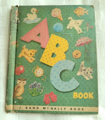 Livro Infantil Para Aprender Inglês (década 70): Abc Book 