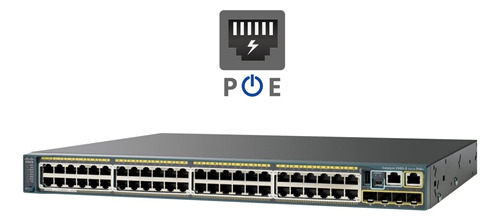 Switch Cisco Administrable C2960s 48 Puertos Gigabit Poe