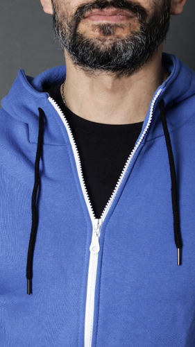 Imagen 3 de 4 de Campera Estampada No End 38412 Hombre
