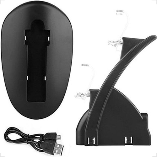 Suporte Carregador Duplo Compatível Ps4 Dual-shock 5v
