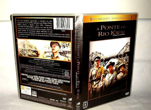 Dvd A Ponte Do Rio Kwai 1957-novo-original