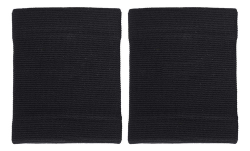 Muñequeras Negras Ajustables Para Levantamiento De Pesas
