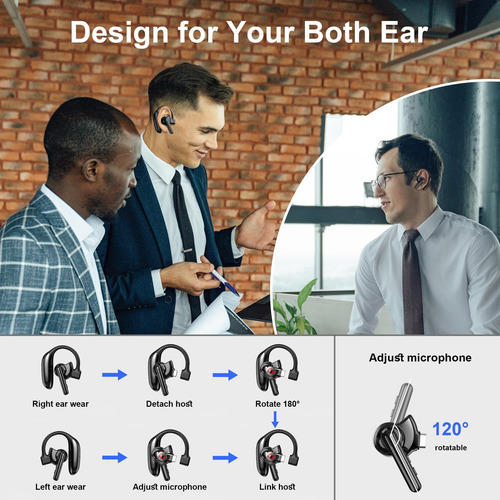 Auriculares Bluetooth Dual-mic V5.4 Auricero Bluetooth Inalá