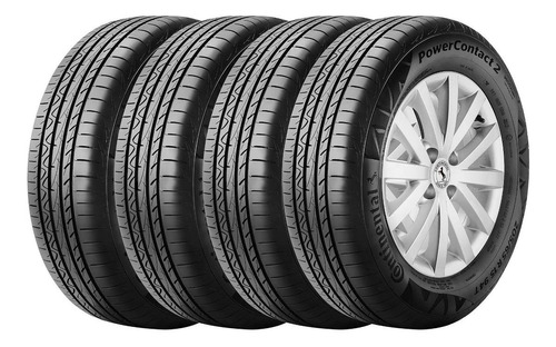 Kit 4 Cubiertas Continental 185/55 R16 Power Contact 2 83v C