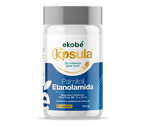 Kit C/2un Palmitoil Etanolamida 720mg 30cáps Ekobe
