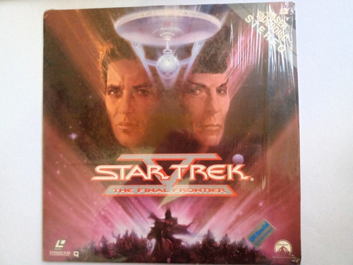 Laserdisc Star Trek V The Final Frontier Excelente Estado