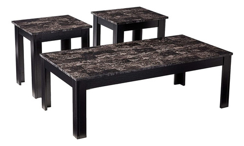 Coaster Muebles Juego De Mesa De Café De 3 Piezas Casual