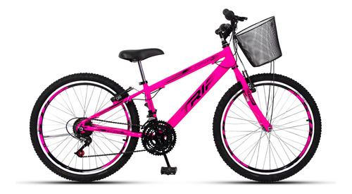 Bicicleta Trip Aro 24 Quadro Aluminio Infantil 07 A 11 Anos