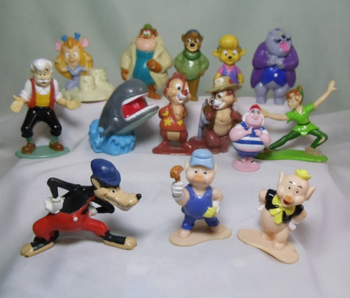 14 Figuras Sonrics Disney Chip And Dale 