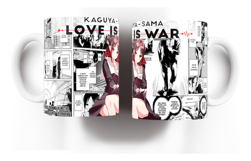 Kaguya-sama: Love Is War Taza Anime Personalizada Mod1