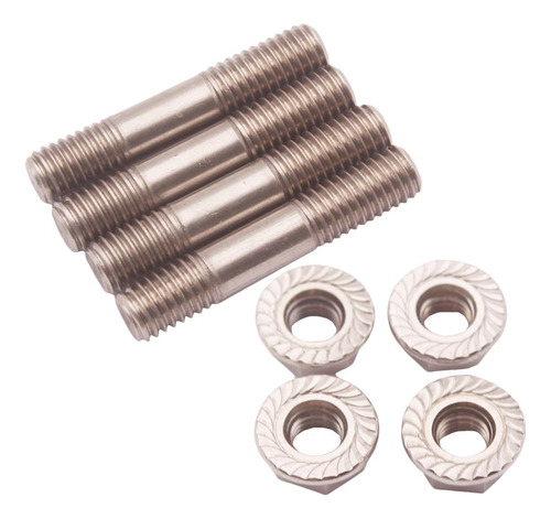 4pcs De Tuerca Colectora De De Material Acero Inoxidable