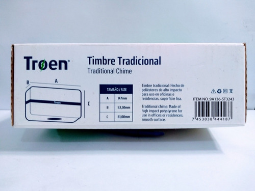 Timbre Tradicional