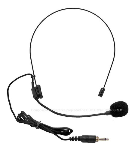 Combo 2 Microfonos Inalambricos De Mano Y Vincha Pipeta Pie
