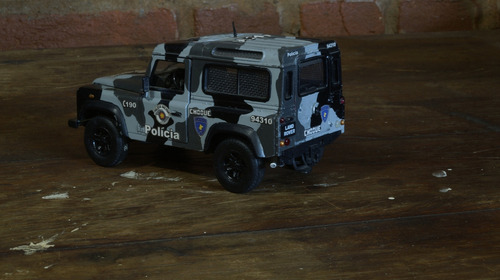 Miniatura Land Rover Polícia Militar -sr-apego (cód. 2364) Camuflado