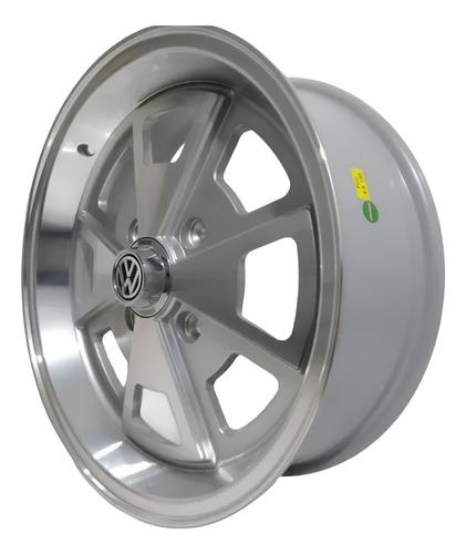 1 Roda R84 Aro 15 T6 Furação 4x130 Fusca/bras/var/p914