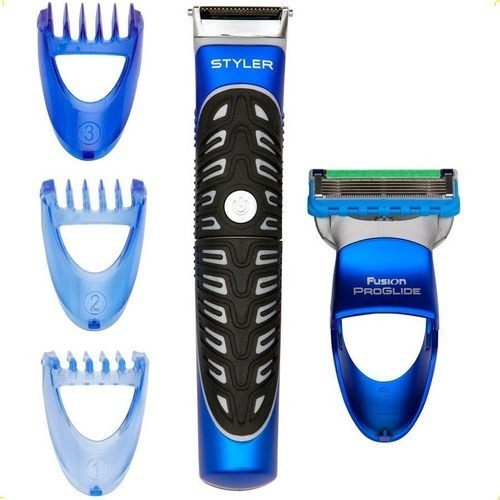 Imagen 2 de 3 de Kit Gillette Máquina De Afeitar Styler 3 En 1 + 1 Cartucho