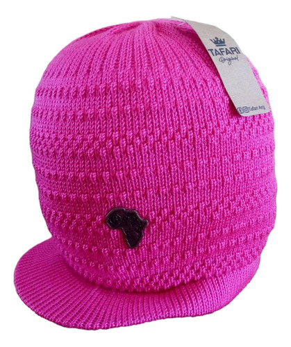 Tam Gorro Tafari Rosa Talle S Con Visera La Loca Rola