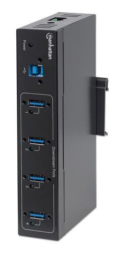 Hub Industrial Usb 3.0 Superspeed De 4 Puertos Manhattan