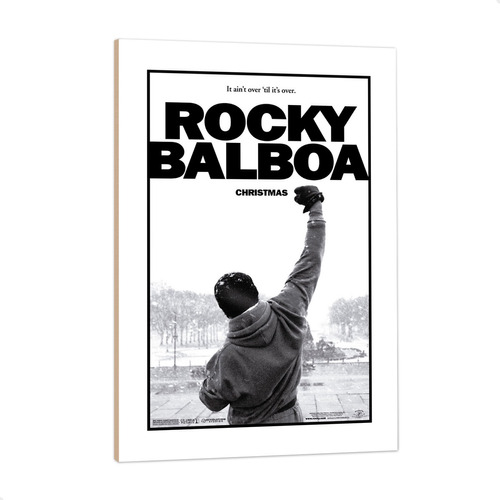 Cuadro Rocky Balboa Posters Afiches De Peliculas Retro 33x48